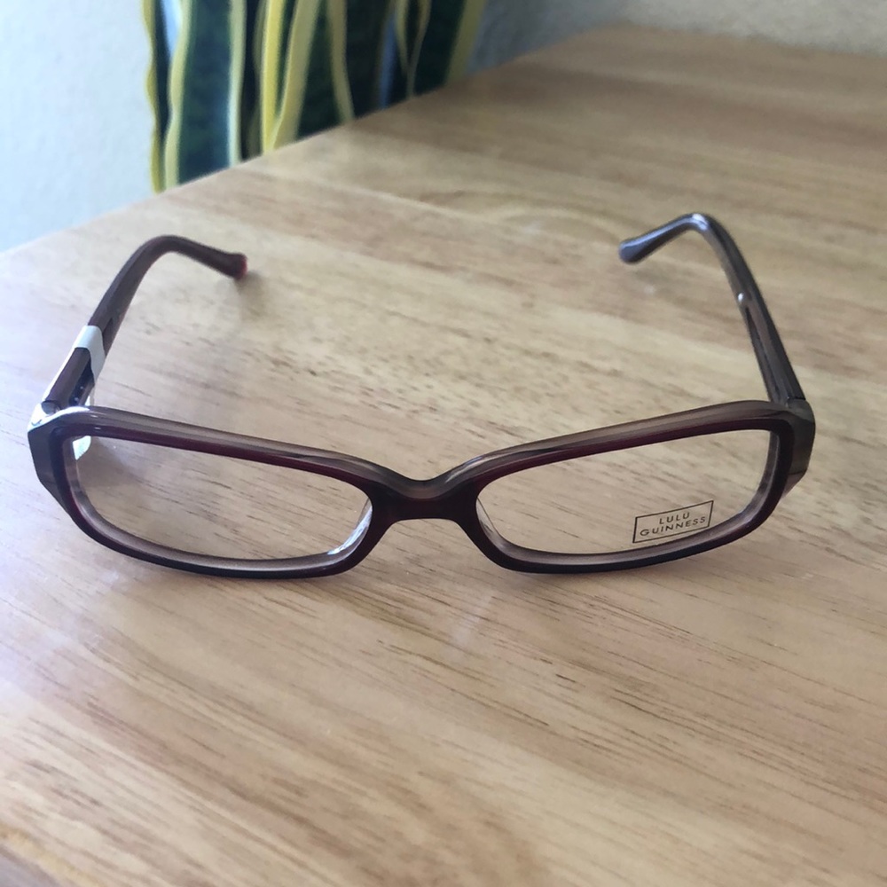 Lulú Guinness juniors L Red eyeglasses frames